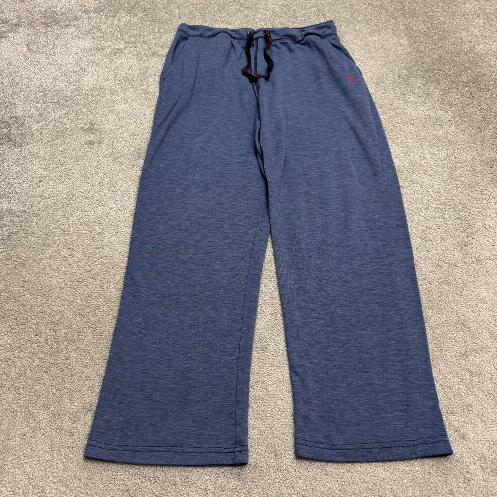 Tommy Bahama Lounge Sweatpants Mens Large Blue Heather Stretch Casual Everyday